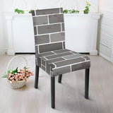 Brick Printed Pattern Print Design 05 Dining Chair Slipcover