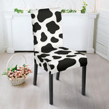 Cow Skin Pattern Dining Chair Slipcover