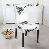 Billiard Ball Pattern Print Design 03 Dining Chair Slipcover