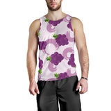 Cute Grape pattern Men Tank Top