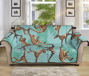 Monkey Palm tree background Sofa Cover Protector