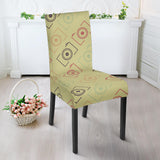 Camera Pattern Print Design 01 Dining Chair Slipcover