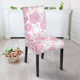 Sketch Guava Pattern Dining Chair Slipcover