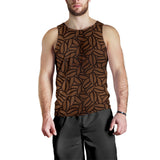 coffee bean pattern Men Tank Top