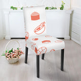 Sushi Pattern Dining Chair Slipcover