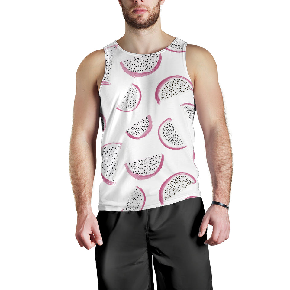 dragon fruit pattern Men Tank Top