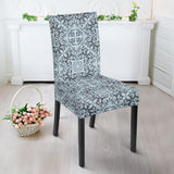 Traditional Indian Element Pattern Dining Chair Slipcover