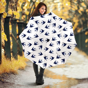 Swallow Pattern Print Design 03 Umbrella