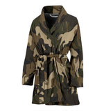 Horse Camo Camouflage Pattern Women'S Bathrobe