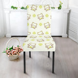 Cute Cartoon Frog Baby Pattern Dining Chair Slipcover