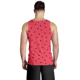 watermelon texture background Men Tank Top