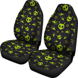 Alien Pattern Print Design 02 Universal Fit Car Seat Covers