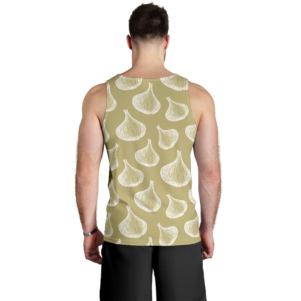 Garlic design pattern Men Tank Top