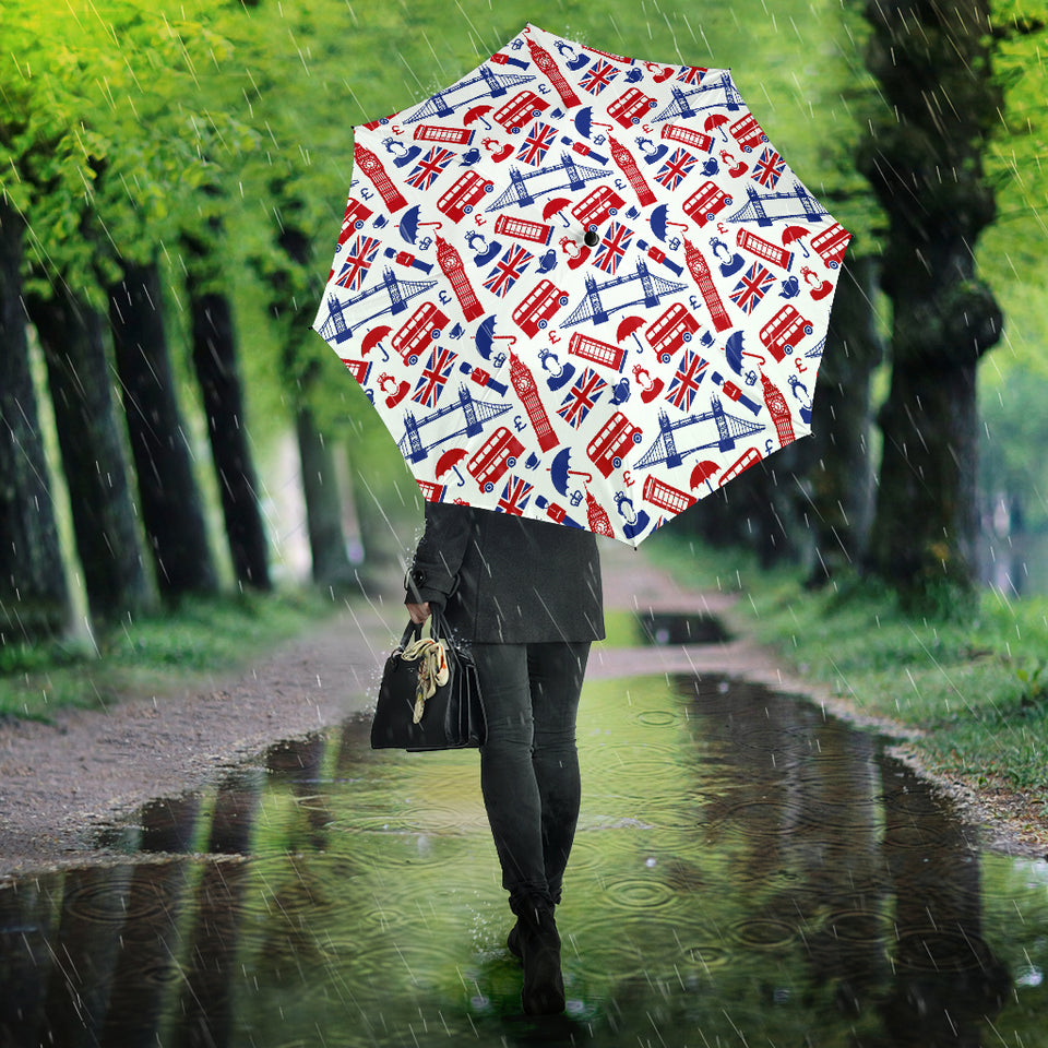British Pattern Print Design 01 Umbrella