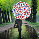British Pattern Print Design 01 Umbrella