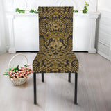 Snake Skin Pattern Dining Chair Slipcover