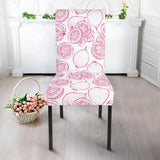 Sketch Guava Pattern Dining Chair Slipcover