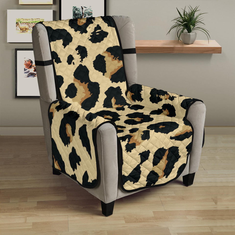 Leopard print design pattern Chair Cover Protector