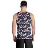 Deers Winter Christmas pattern Men Tank Top