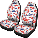 British Pattern Print Design 03 Universal Fit Car Seat Covers
