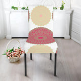 Circle Indian Pattern Dining Chair Slipcover