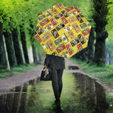 Camera Pattern Print Design 02 Umbrella