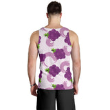 Cute Grape pattern Men Tank Top