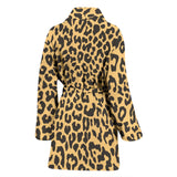 Leopard Skin Print Women'S Bathrobe