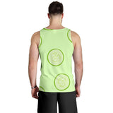 Cucumber pattern Men Tank Top