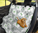 Hand Drawn Koala Leaves Pattern Dog Car Seat Covers