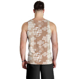 Beautiful hexagon japanese  pattern Men Tank Top