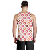 Colorful donut pattern Men Tank Top