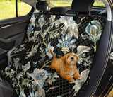 Japanese Crane Ornament Elements Dog Car Seat Covers