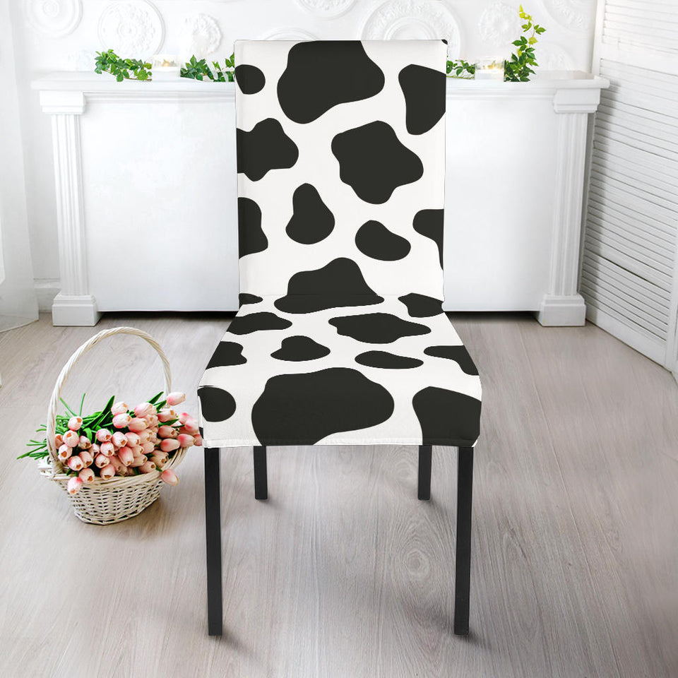 Cow Skin Pattern Dining Chair Slipcover