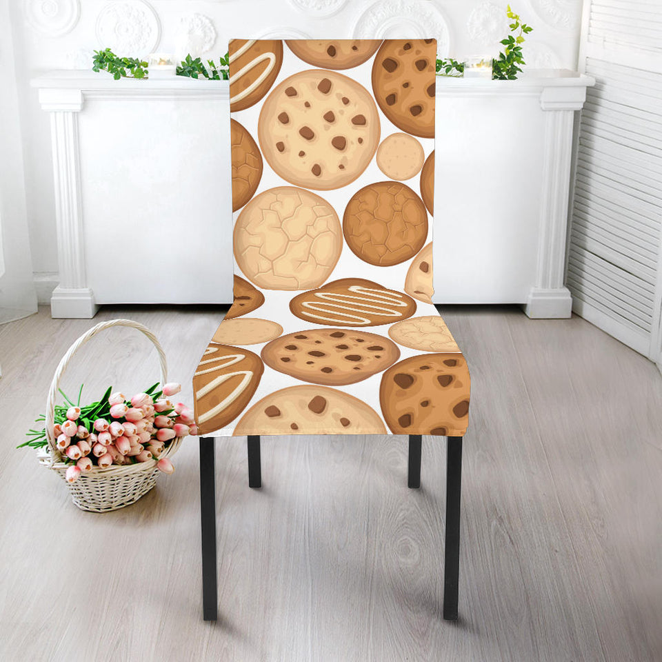 Various Cookie Pattern Dining Chair Slipcover