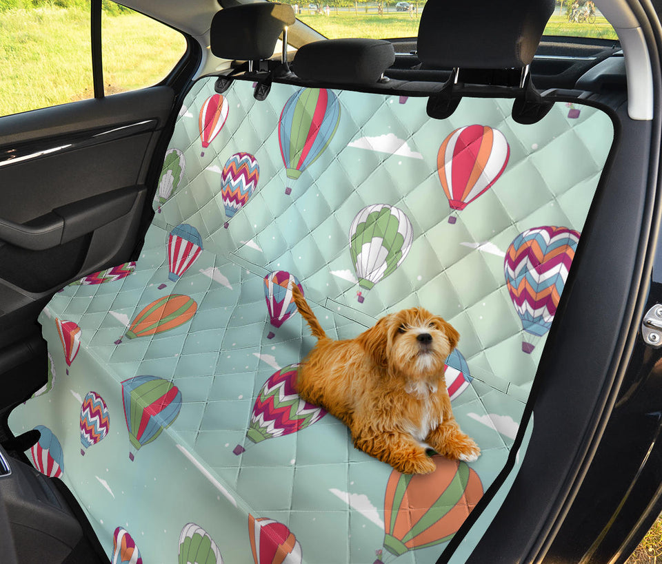 Hot Air Balloon Design Pattern Dog Car Seat Covers