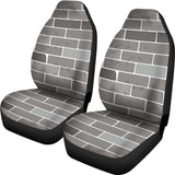 Brick Printed Pattern Print Design 05 Universal Fit Car Seat Covers