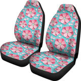 3D Sakura Cherry Blossom Pattern  Universal Fit Car Seat Covers