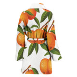 Oranges Pattern Background Women'S Bathrobe
