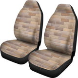 Brick Printed Pattern Print Design 01 Universal Fit Car Seat Covers