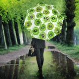 Watercolor Kiwi Pattern Umbrella