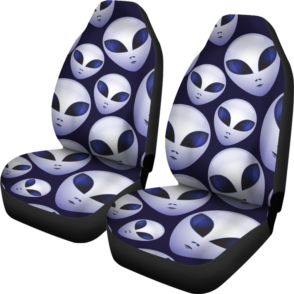 Alien Pattern Print Design 01 Universal Fit Car Seat Covers