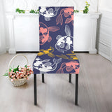 Koi Fish Carp Fish Pattern Dining Chair Slipcover