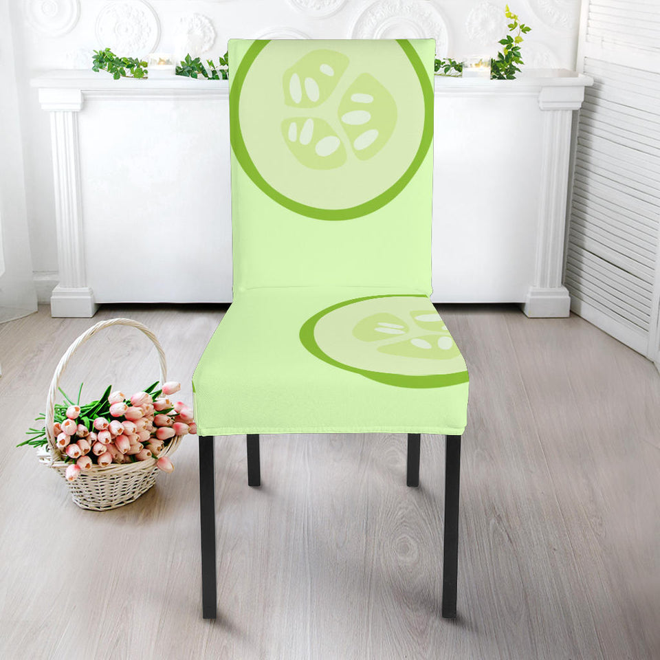 Cucumber Pattern Dining Chair Slipcover