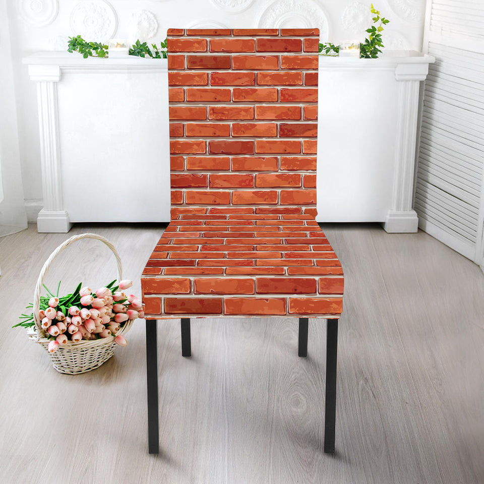 Brick Printed Pattern Print Design 03 Dining Chair Slipcover