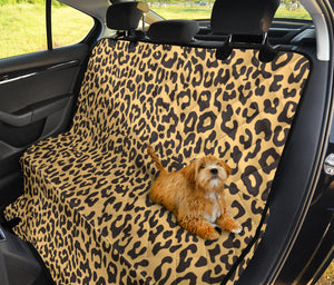 Leopard Skin Print Dog Car Seat Covers