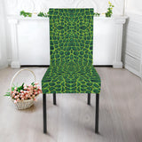 Crocodile Leather Skin Dining Chair Slipcover