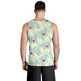 French bulldog hawaii blackground Men Tank Top