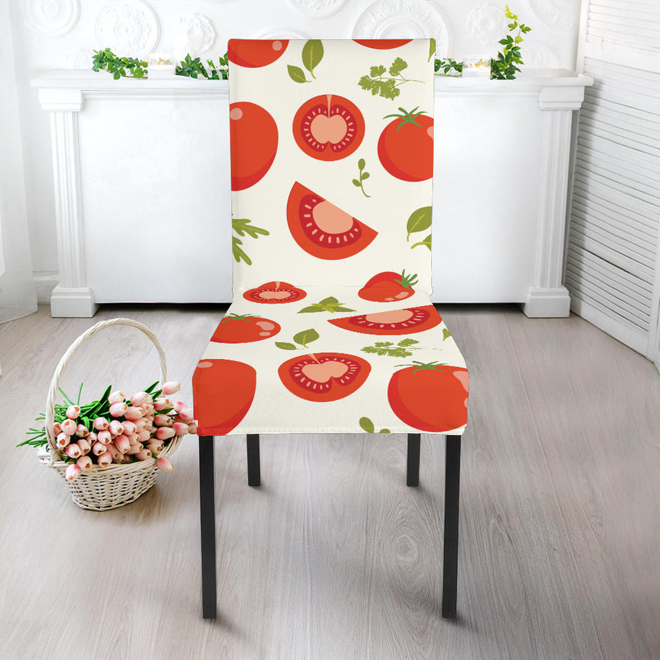 Tomato Pattern Dining Chair Slipcover