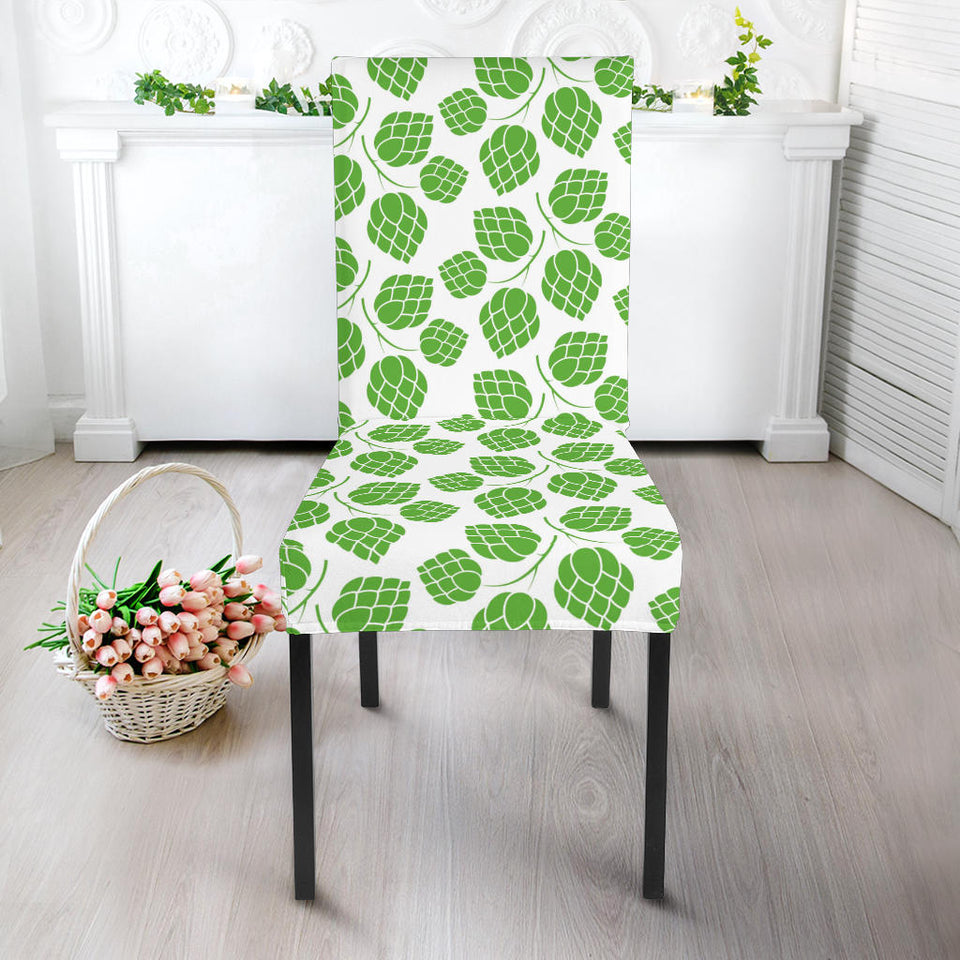 Hop Pattern Background Dining Chair Slipcover